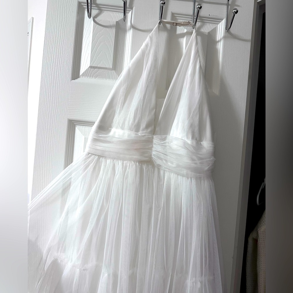 White dress